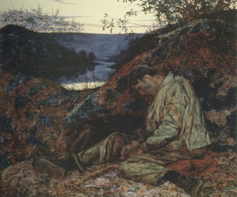 Henry Wallis the stonebreaker Germany oil painting art